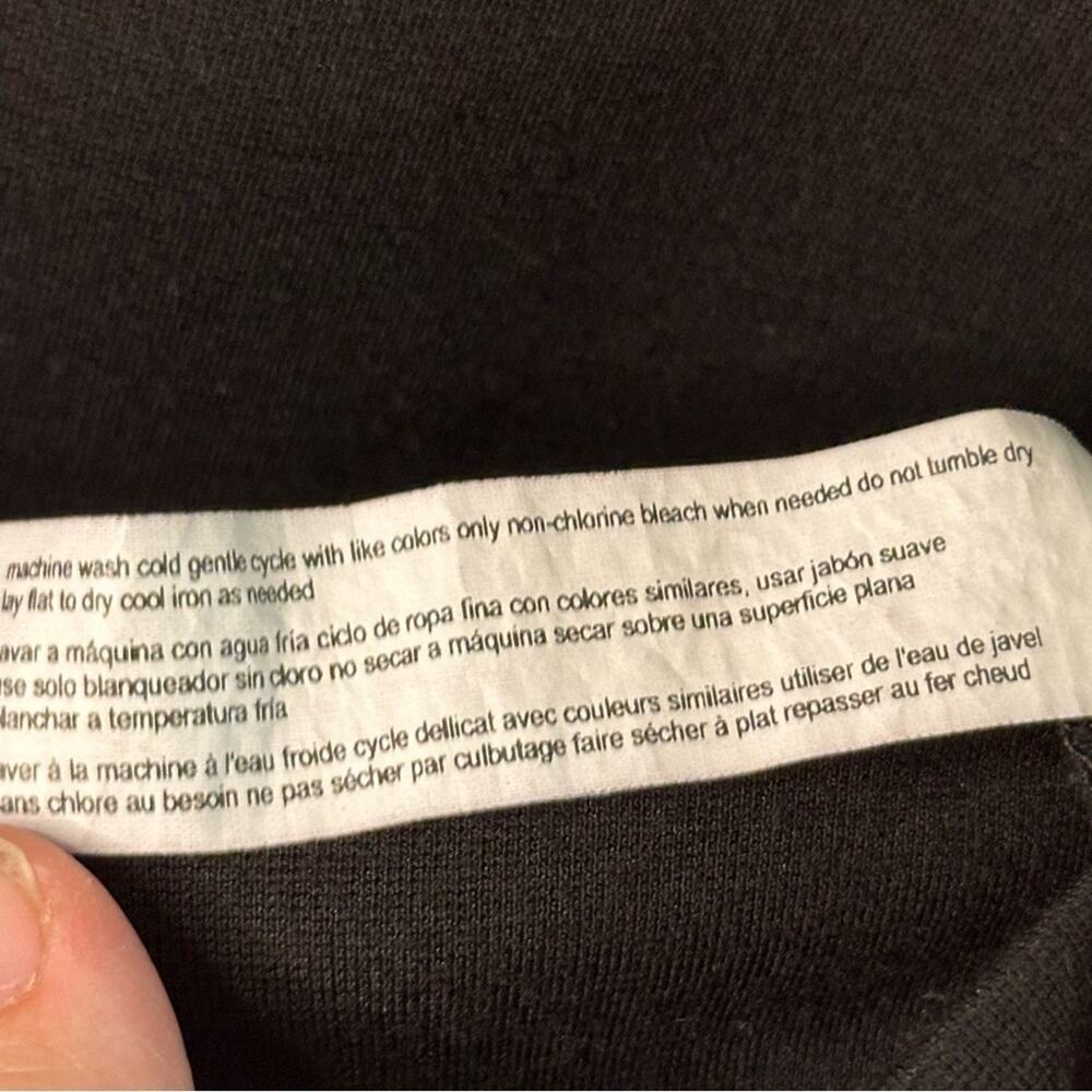 Eloquii black blouse with balloons, sleeves, bohemian  Lagenlook Plus size 26 - Picture 6 of 9